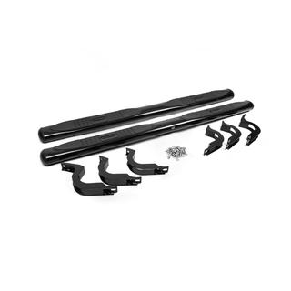 Бічні труби B098602 (2 шт., нерж) (чорні) Toyota FJ Cruiser 2006-2022 рр. фото 1