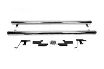 Nissan X-trail T30 2002-2007 рр. Бічні труби N1419 76мм (2 шт., нерж) фото 2