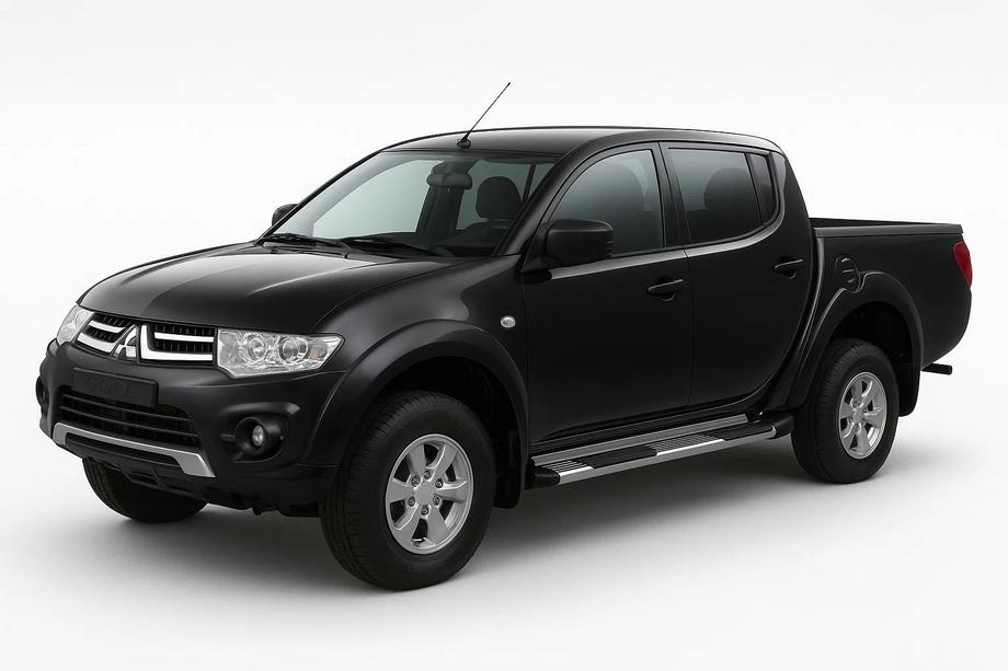 Mitsubishi L200 2006-2015 рр. Бокові пороги B53T1930 (2 шт., нерж) Фото 1