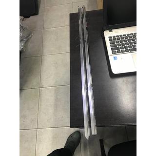 УЦІНКА! Окантовка скла (2 шт, нерж) Volkswagen T5 Transporter 2003-2010 рр. фото 4