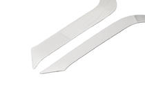 Honda Civic Sedan 2021- рр. Накладки на противотуманки (2 шт, нерж.) фото 5