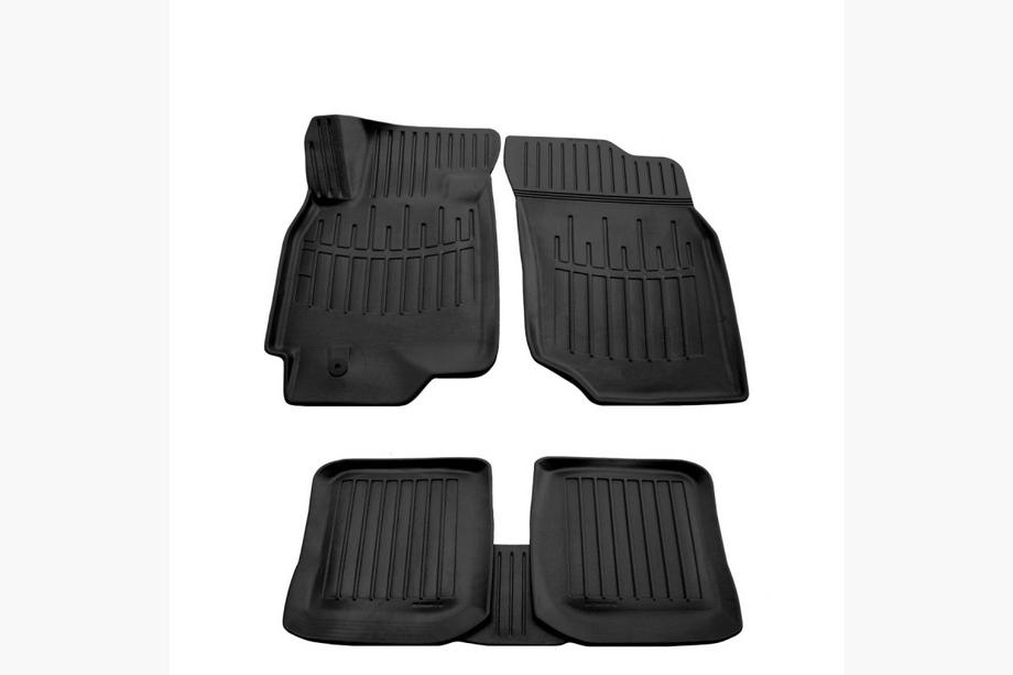 Mitsubishi Lancer 9 2004-2008 рр. Килимки Stingray 3D (5 шт, поліуретан) Image