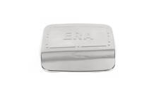 Hyundai Accent 2006-2010 рр. Накладка на лючок бензобака OmsaLine (нерж.) фото 2