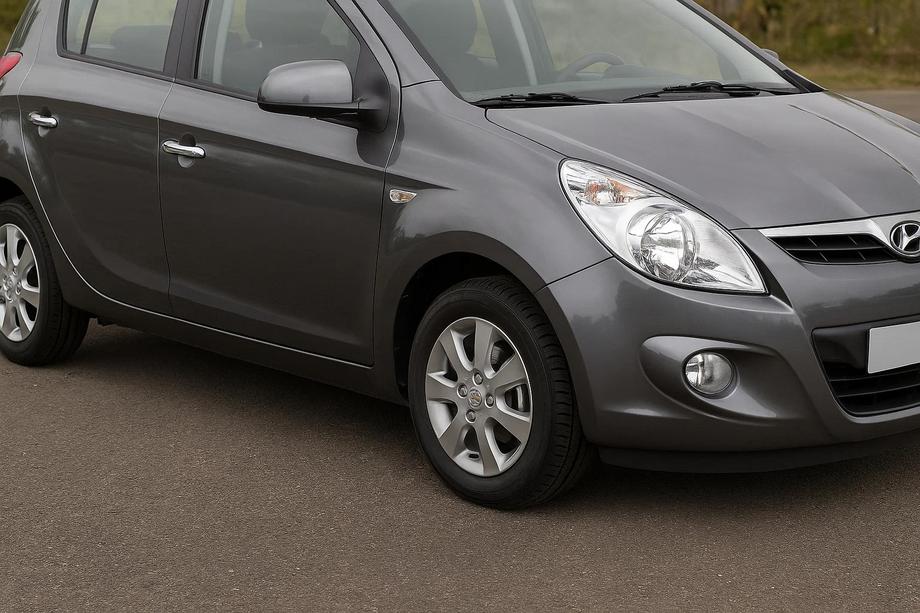 Hyundai I-20 2008-2012 рр. Накладки на ручки (4 шт., нерж.) OmsaLine - Італійська нержавійка Фото 2