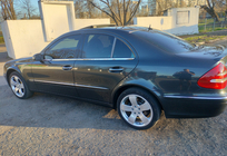 Mercedes E-сlass W211 2002-2009 рр. Зовнішня окантовка стекол (нерж) фото 8