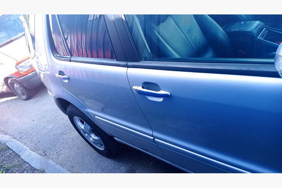 Mercedes ML W163 1997-2005 рр. Накладки на ручки (4 шт) Carmos - Турецька сталь Фото 3