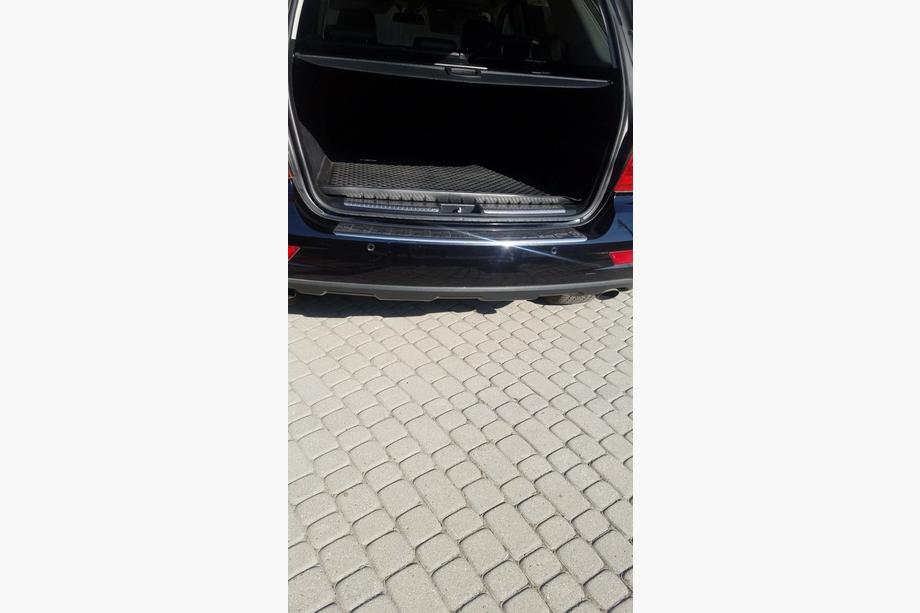 Mercedes ML W164 2005-2011 рр. Накладки на задній бампер OmsaLine (нерж) Матова Фото 5